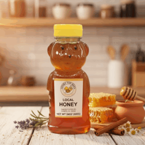 12 oz Bear Local South Carolina Honey
