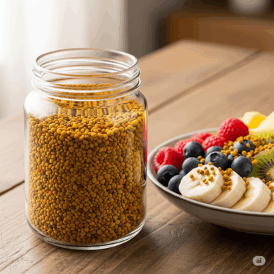 12oz Pure South Carolina Fresh Bee Pollen - Large - Image 4