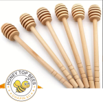 Honey Dipping Sticks - Wood - 6 inch