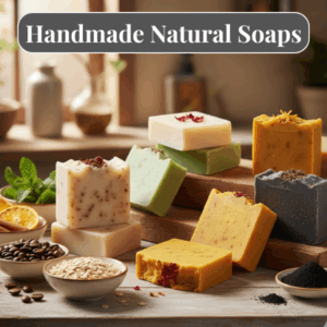 Handmade Soaps, Lip Balm