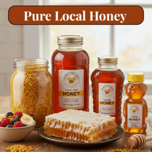 Honey, Pollen, Beeswax