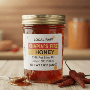 Chapin's Fire Hot Honey 12oz