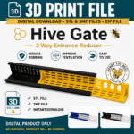 3D Print File Download - Hive Gate