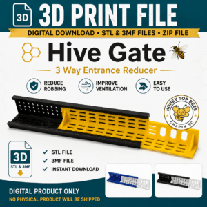3D Print File Download - Hive Gate